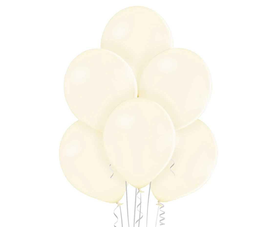 Balloons Belbal 12", B105-016, pastel vanilla, 100pcs